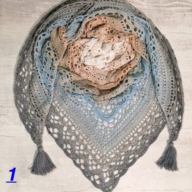 Scarf (shawl, bactus)